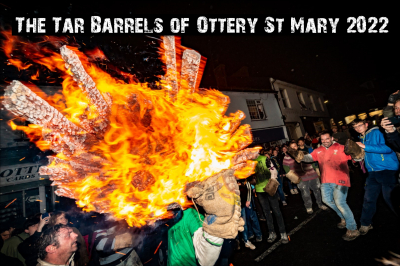 100 Photos from the Tar Barrels of Ottery St Mary