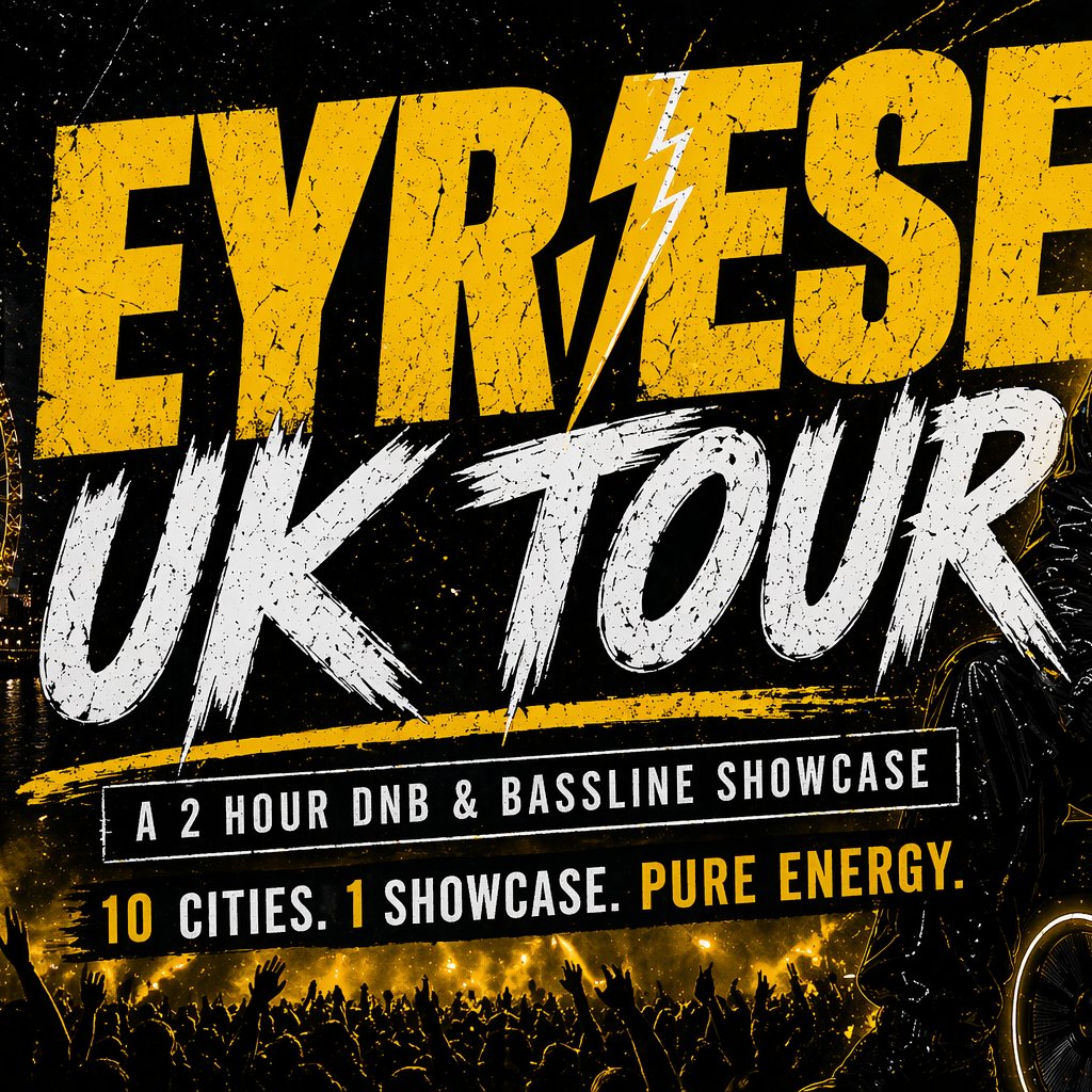Eyrese Uk Tour 2026: Plymouth Voxa Nightclub