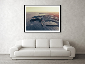 Sunset over Paignton Harbour