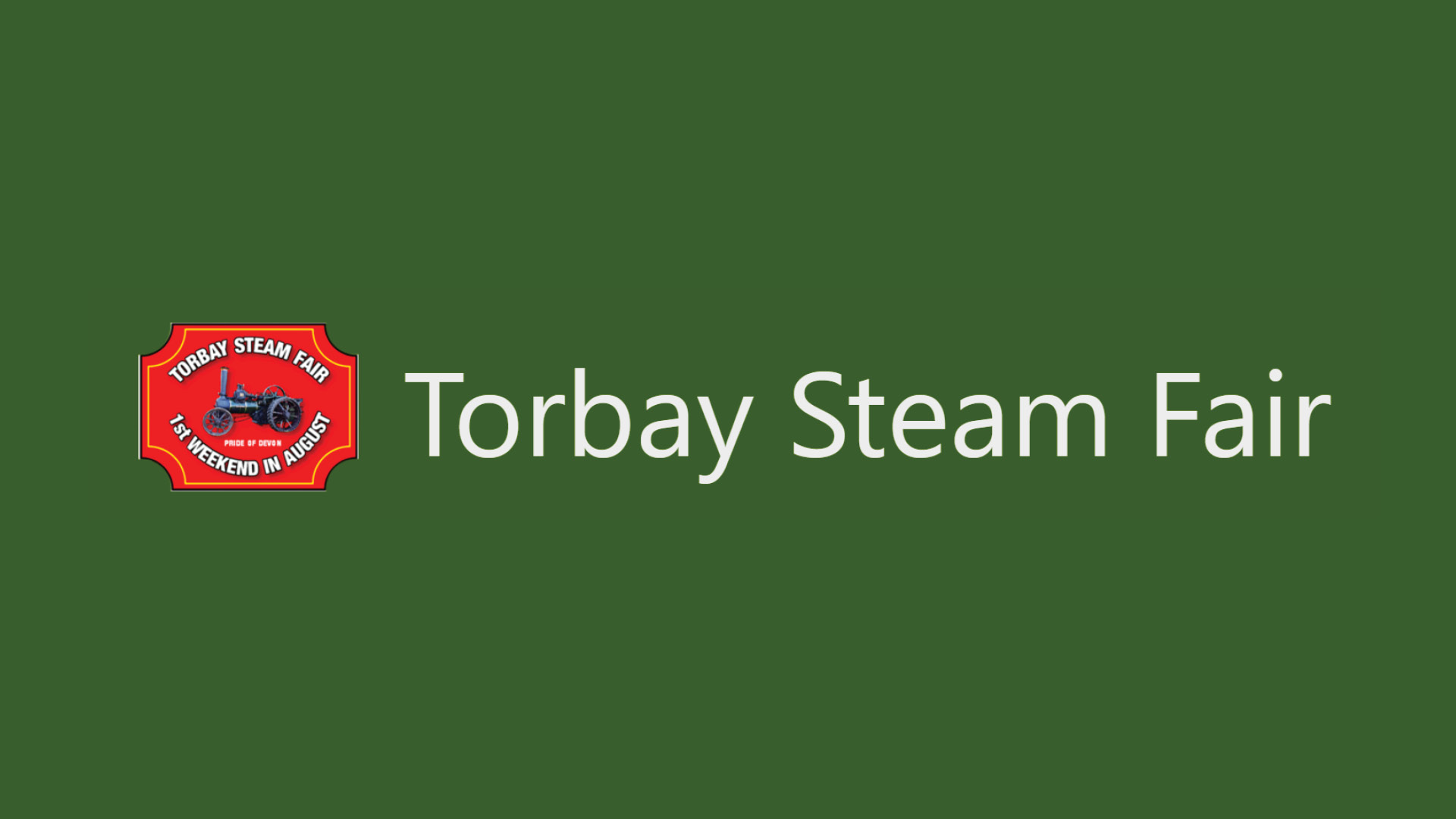 Torbay Steam Fair 2026